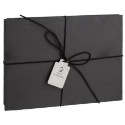 B&M Slate Place Mats 2pk