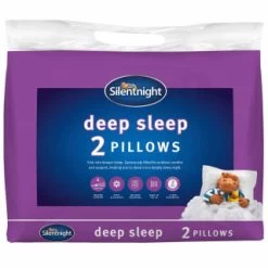 Silentnight Luxury Deep Sleep Pillow 2pk