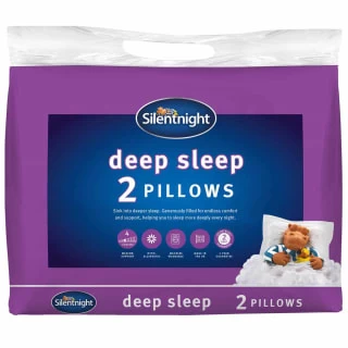 Silentnight Luxury Deep Sleep Pillow 2pk