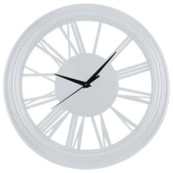 B&M Chicago Clock - White