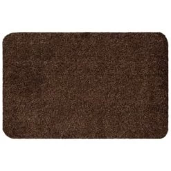 B&M Antibacterial Doormat - Brown