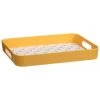 B&M Sausage Dog Bamboo Tray With Handles - Ochre