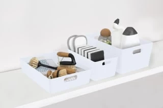 Soho Storage Tub 10 X 30 X 10cm - White - Image 4