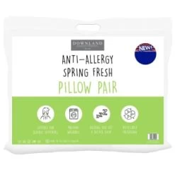 Downland Anti-Allergy Pillows 2pk