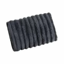 Retreat Knitted Hand Towel - Charcoal