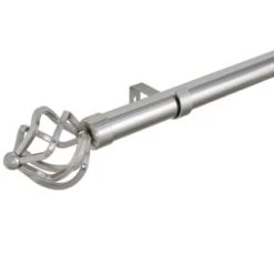 B&M Steel Mace Cage Curtain Pole 70 - 120cm