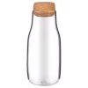 B&M Small Glass Carafe With Cork Lid