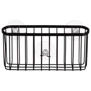 B&M Black Suction Wire Basket