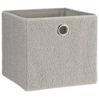 Lokken Teddy Storage Cubes 2pk - Grey